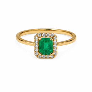Emerald Halo Pinky