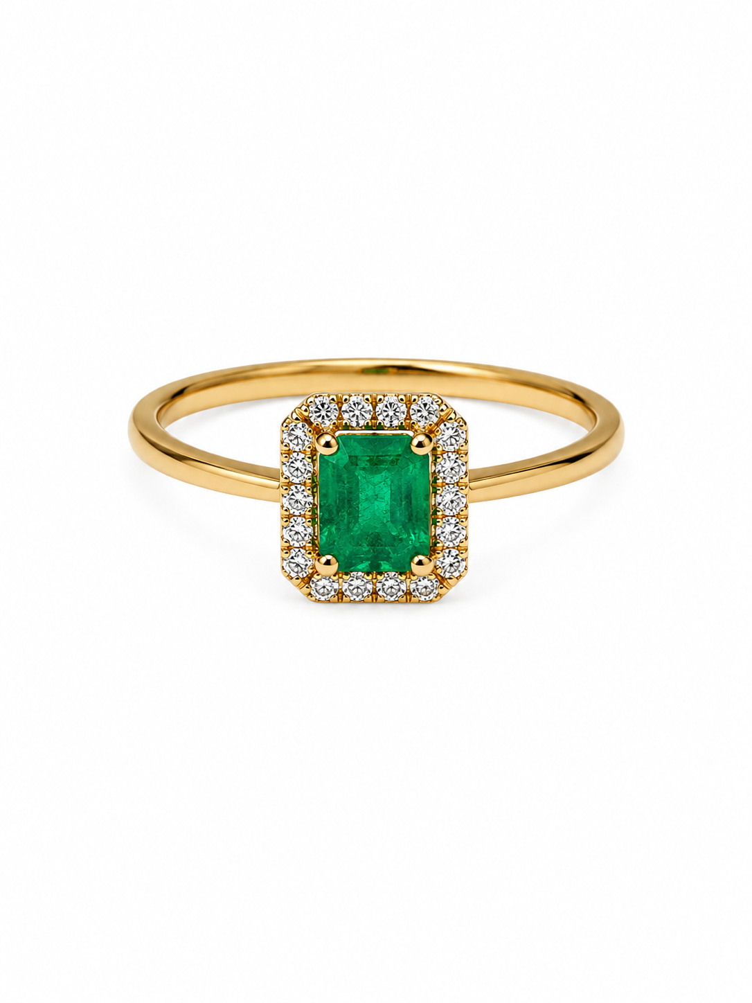 Emerald Halo Pinky